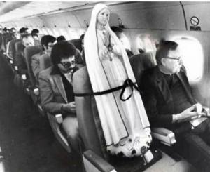 virgen avion