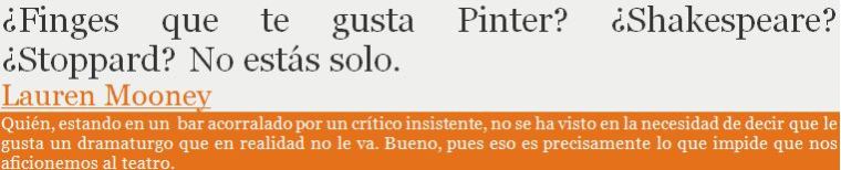 Artículo por Lauren Mooney . Traducc. Miguel Pérez Valiente
